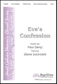 Eve's Confession SSA choral sheet music cover